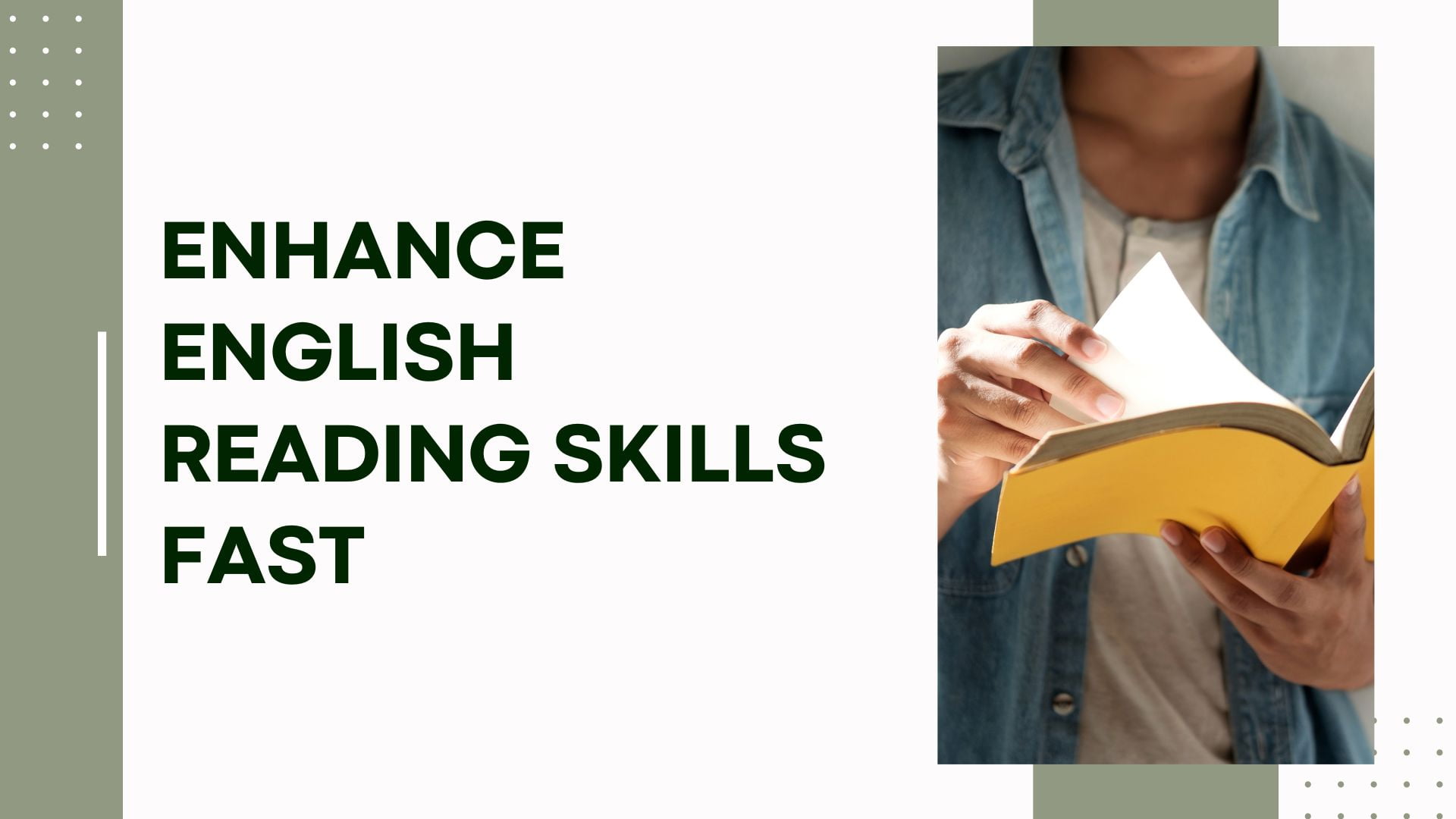 Enhance English Reading Skills Fast